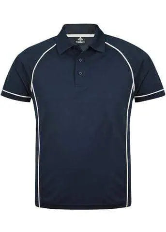 Aussie Pacific Casual Wear Navy/White / S AUSSIE PACIFIC men's endeavour polo shirt 1310